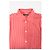 Camicia in cotone rosso con logo ricamato a righe Balenciaga Bordò - vista 11