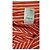 Camicia in cotone rosso con logo ricamato a righe Balenciaga Bordò - vista 14