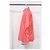 Camicia in cotone rosso con logo ricamato a righe Balenciaga Bordò - vista 8