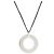 Dinh Van Collana Cible in oro bianco 18K