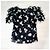 Vintage Givenchy Couture Bluse mit Puffärmeln Schwarz - Ansicht 4
