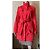 Jaqueta Moncler Vermelha de Poliéster Vermelho - vista 2