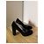 Décolleté Free Lance in suede nero punta tonda Taglia 39 - vista 4