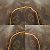 Borsa Boston Monogram Keepall 45 di Louis Vuitton Marrone Monogramma - vista 5