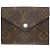 Cartera Celeste Monogram de tres pliegues Louis Vuitton Castaño Azul Monograma - vista 2
