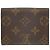 Cartera Celeste Monogram de tres pliegues Louis Vuitton Castaño Azul Monograma - vista 4