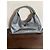 Borsa Mac Douglas in pelle grigio argento metallizzato Metallico - vista 12