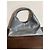 Borsa Mac Douglas in pelle grigio argento metallizzato Metallico - vista 13