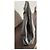 Borsa Mac Douglas in pelle grigio argento metallizzato Metallico - vista 5