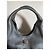 Borsa Mac Douglas in pelle grigio argento metallizzato Metallico - vista 8