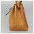 Noe LOUIS VUITTON Borsa a Spalla Petit Noé in Pelle Nomad Beige M85003 LV Auth KD147 - vista 4