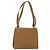 Borsa a Spalla Gancini in Pelle Beige Oro Salvatore Ferragamo Auth EC442 D'oro
