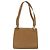 Borsa a Spalla Gancini in Pelle Beige Oro Salvatore Ferragamo Auth EC442 D'oro - vista 3
