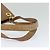 Borsa a Spalla Gancini in Pelle Beige Oro Salvatore Ferragamo Auth EC442 D'oro - vista 7