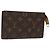 LOUIS VUITTON Monogram Bucket PM Bolsa de Accesorios LV Auth th5725 Monograma