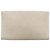 Christian Dior Schultertasche aus Waben-Canvas mit Kette aus PVC-Leder in Weiß Auth EC494 - Ansicht 3