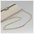 Christian Dior Schultertasche aus Waben-Canvas mit Kette aus PVC-Leder in Weiß Auth EC494 - Ansicht 7