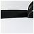 Bulgari Cintura BVLGARI in tela e pelle 33,5""-35,4"" nera Auth ar13234 Nero - vista 10