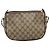 Borsa a spalla GUCCI GG Supreme Web Sherry Line PVC Beige Rosso 89 02 032 Auth BA465 - vista 3