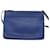 Céline Borsa a spalla Trio in pelle blu e oro Auth mr1142 D'oro - vista 2