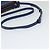 Céline Borsa a spalla Trio in pelle blu e oro Auth mr1142 D'oro - vista 7