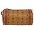 Borsa a Spalla MCM Vicetos Logogram in Pelle PVC Marrone Auth IN019 - vista 3