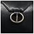Borsa a Spalla Christian Dior in Pelle Blu Navy Oro Auth bs23532 D'oro - vista 14