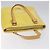 LOUIS VUITTON Monogram Vernis Houston Borsa a Mano Giallo Lime M91055 LV Auth hk2222 D'oro - vista 6
