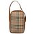 Autre Marque Borsa a spalla Burberrys Nova Check Blue Label in tela beige Auth ti2830 - vista 3