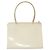 Borsa Tote Salvatore Ferragamo Smalto Bianco Argento Auth bs23225 - vista 3