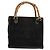 Bamboo Borsa a mano GUCCI in pelle scamosciata nera e oro 000 122 0316 Auth nb100 Nero D'oro - vista 3