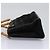 Bamboo Borsa a mano GUCCI in pelle scamosciata nera e oro 000 122 0316 Auth nb100 Nero D'oro - vista 4