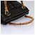 Bamboo Borsa a mano GUCCI in pelle scamosciata nera e oro 000 122 0316 Auth nb100 Nero D'oro - vista 6