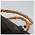 Bamboo Borsa a mano GUCCI in pelle scamosciata nera e oro 000 122 0316 Auth nb100 Nero D'oro - vista 8