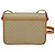 Céline Borsa a spalla in tela Macadam CELINE beige oro Auth JB008 D'oro - vista 3