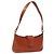 Céline Borsa a spalla in pelle arancione Auth EC246