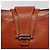 Céline Borsa a spalla in pelle arancione Auth EC246 - vista 15