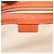 Céline Borsa a spalla in pelle arancione Auth EC246 - vista 16
