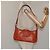 Céline Borsa a spalla in pelle arancione Auth EC246 - vista 23
