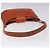 Céline Borsa a spalla in pelle arancione Auth EC246 - vista 7