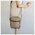 Borsa a spalla Salvatore Ferragamo in tela beige Auth fm4423 - vista 20