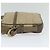 Borsa a spalla Salvatore Ferragamo in tela beige Auth fm4423 - vista 4