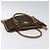 PRADA Borsa a mano in lana marrone Auth hk2259 - vista 6