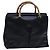 Borsa a mano in pelle Gucci Bamboo nera e oro 002 2855 0322 0 Auth fm4384 Nero D'oro