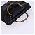 Borsa a mano in pelle Gucci Bamboo nera e oro 002 2855 0322 0 Auth fm4384 Nero D'oro - vista 6