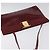 Borsa a spalla Salvatore Ferragamo in pelle rossa dorata Auth EC330 Rosso D'oro - vista 6
