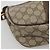 Borsa a spalla GUCCI GG Supreme Web Sherry Line PVC Beige Oro Auth KD211 D'oro - vista 11