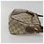 Borsa a spalla GUCCI GG Supreme Web Sherry Line PVC Beige Oro Auth KD211 D'oro - vista 4