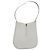 Borsa a spalla in pelle bianca Salvatore Ferragamo Auth bs23066 Bianco