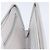 CHANEL Camelia Cartera Larga Cuero Plata CC Auth am7960 - vista 16